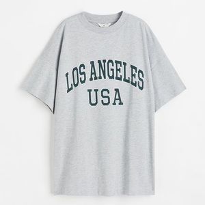 Women’s H&M Los Angeles graphic t shirt size large